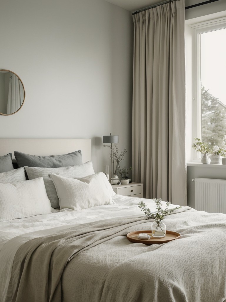 Serene Scandinavian-Inspired Apartment: Enhance with Essential Oils and Candles