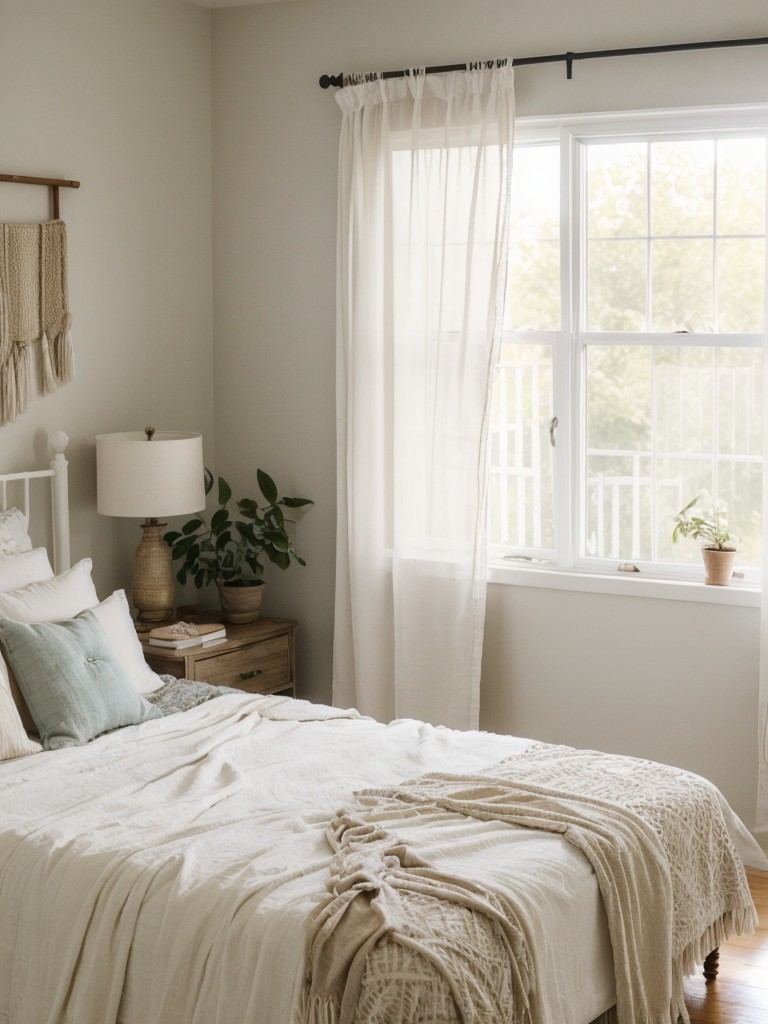 Serene and Chic: Boho Apartment Bedroom Vibes