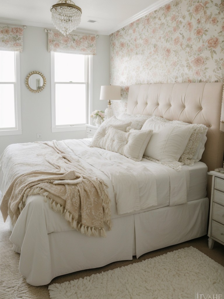 Boho-Chic Apartment Bliss: Get Inspired with White Bohemian Bedroom Décor!