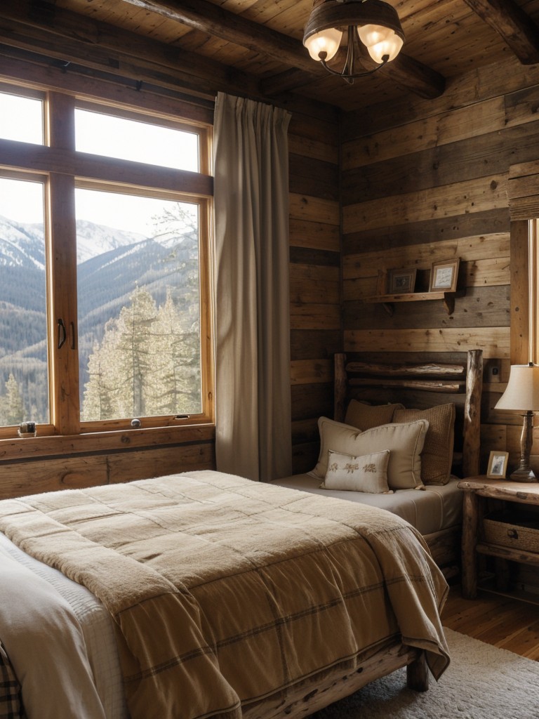 Rustic Woodland Bedroom Decor for a Cozy Escape