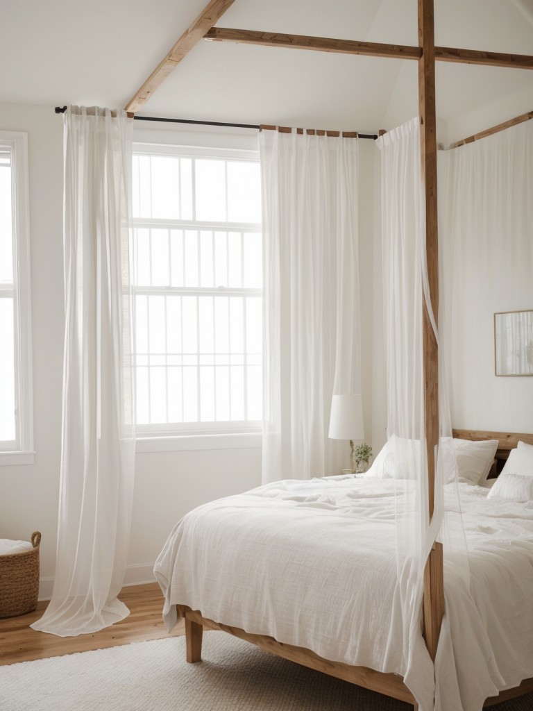 Cozy and Serene: White & Wood Bedroom Inspiration