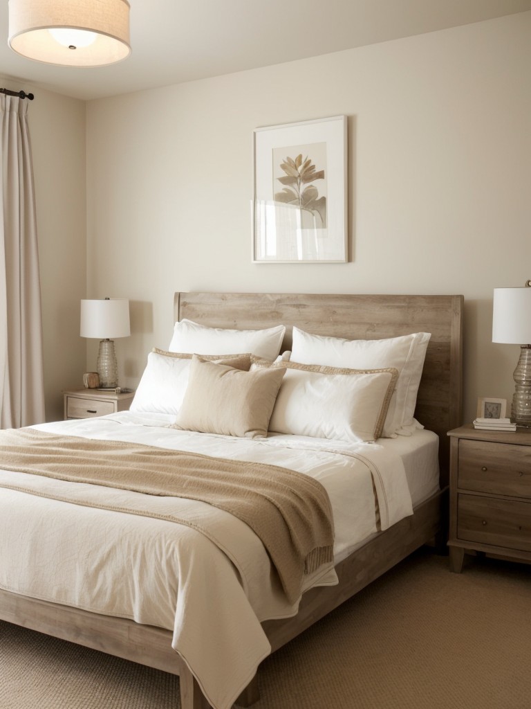 Cozy Wood and White Bedroom Inspiration for Your Apartment