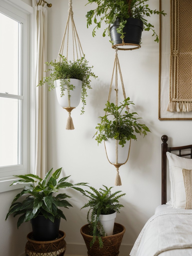 Exotic Moroccan Bedroom Decor: Go Green with Potted Plants!