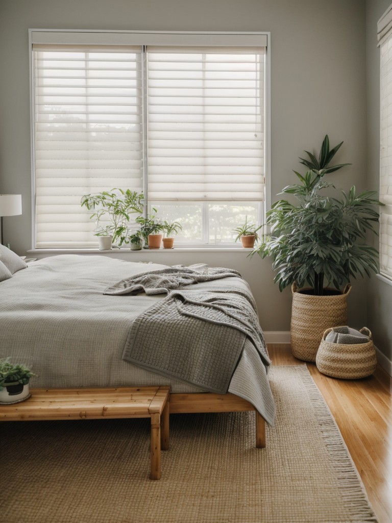 Gray Bedroom Chic: Elevate your space with natural elements and calming vibes