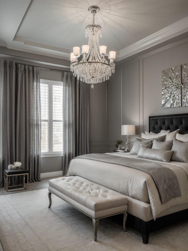 Elegant and Luxurious: Upgrade Your Bedroom with a Statement Chandelier