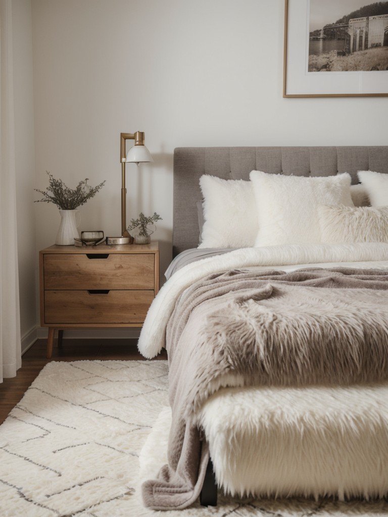 Cozy Scandinavian Bedroom: Luxe Retreat for Modern Living