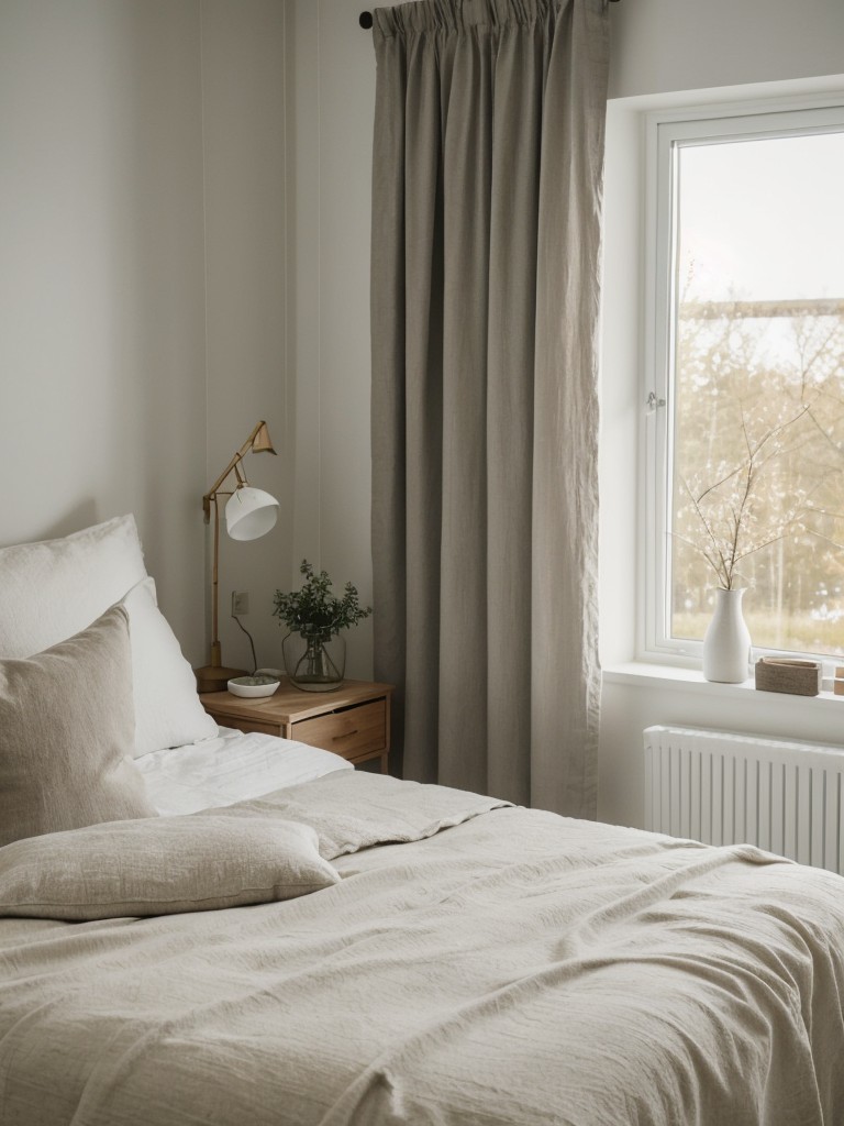 Cozy Scandi-Style Apartment: Create a Serene Bedroom Oasis