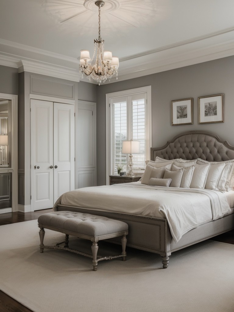 Timeless & Serene: Elegant Gray Bedrooms for Apartment Living