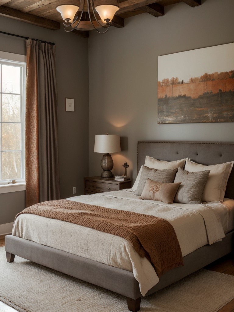 Cozy Elegant Gray Bedrooms: Timeless Earthy Tones