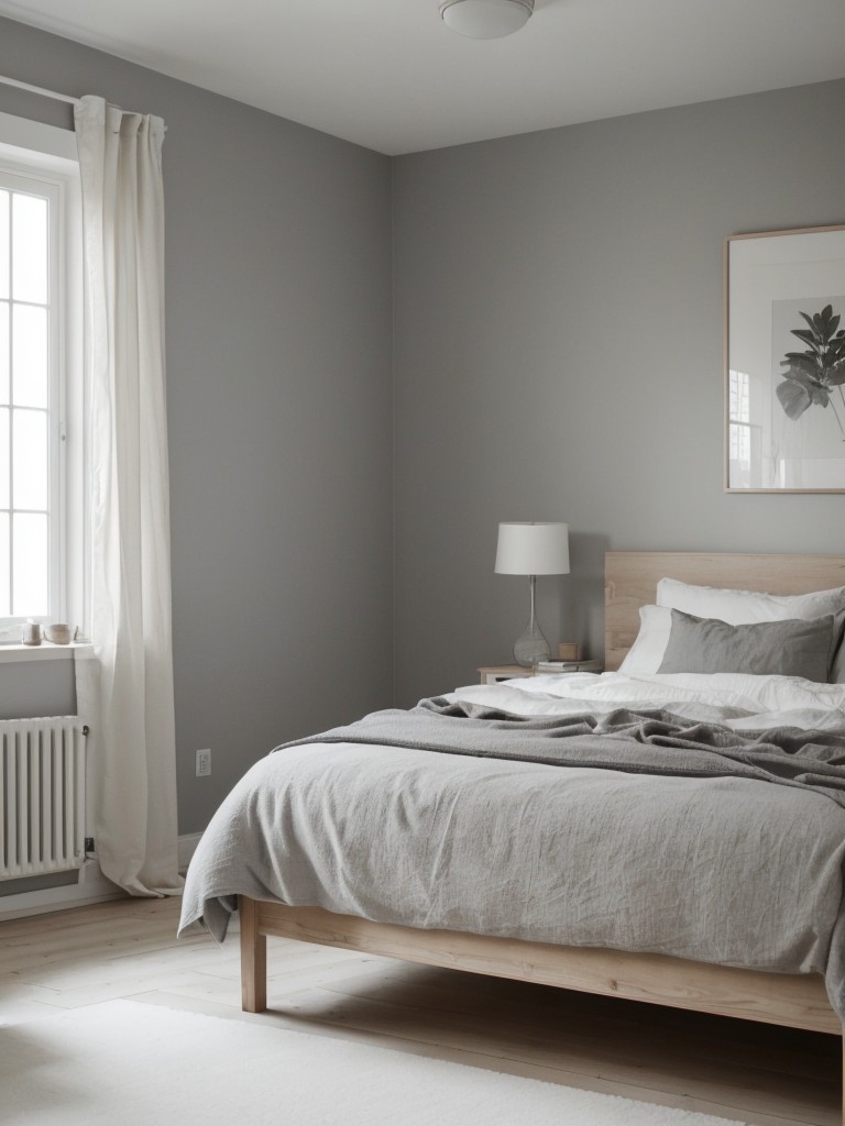 Chic Gray Apartment Bedrooms: Timeless Scandinavian Style