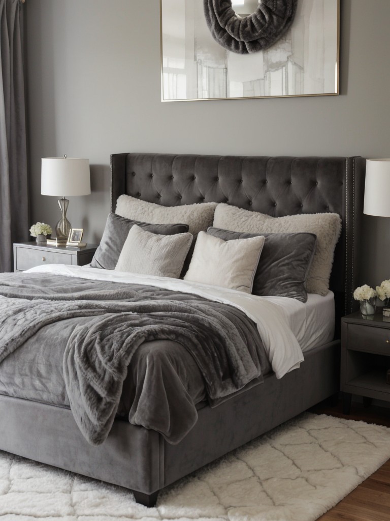 Gray Bedroom Decor: Cozy & Chic Apartment Vibes