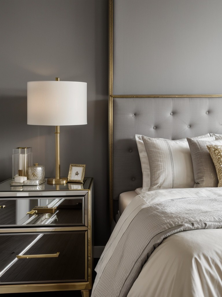 Embrace Opulent Glamour with Gray Bedroom Decor