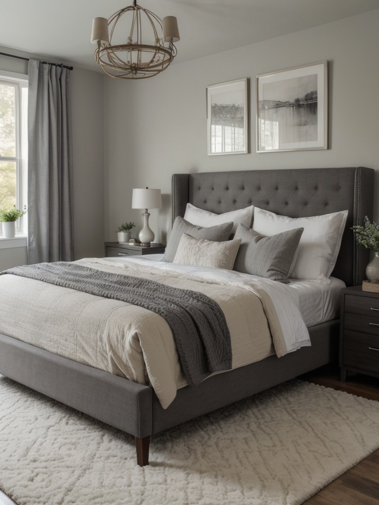 Cozy Up Your Bedroom with a Gray Decor Upgrade