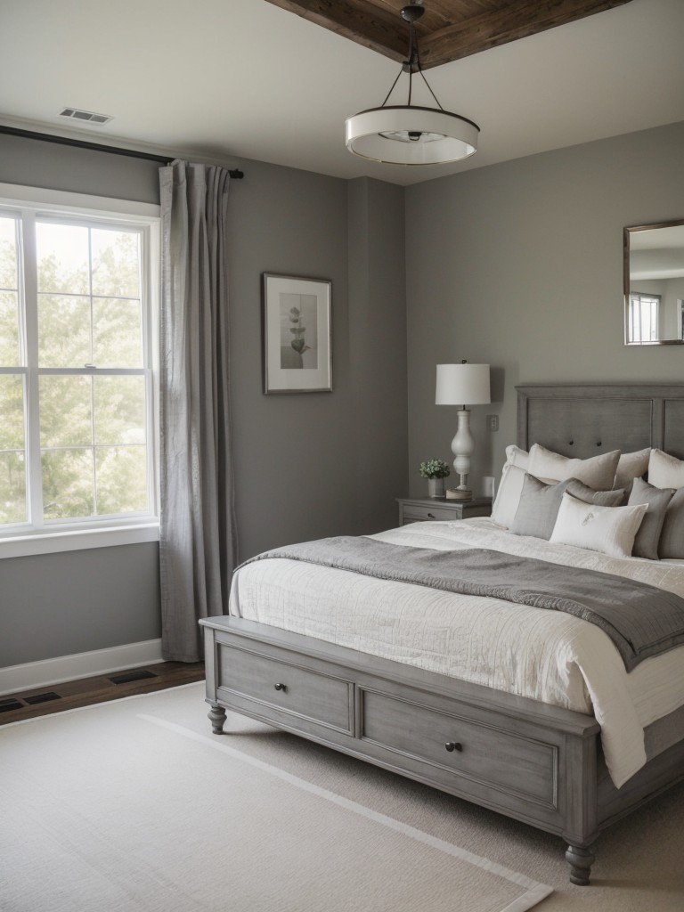 Timeless Transition: Create a Soothing Gray Bedroom Retreat