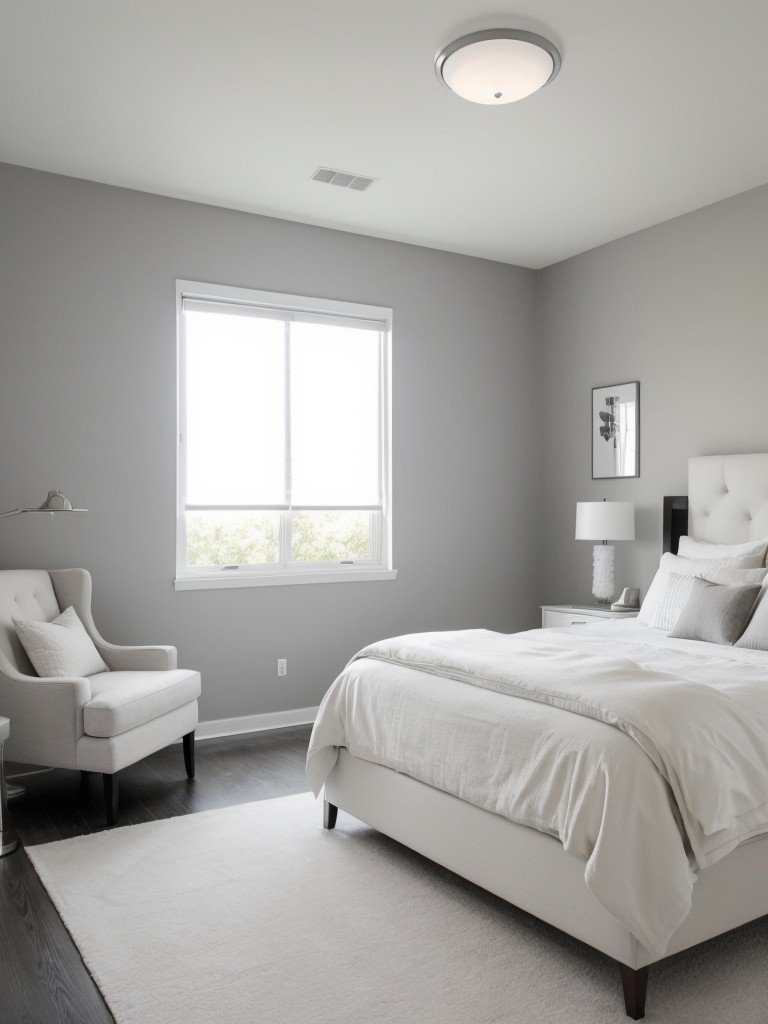 Timeless elegance: Serene gray bedrooms for minimalist design.