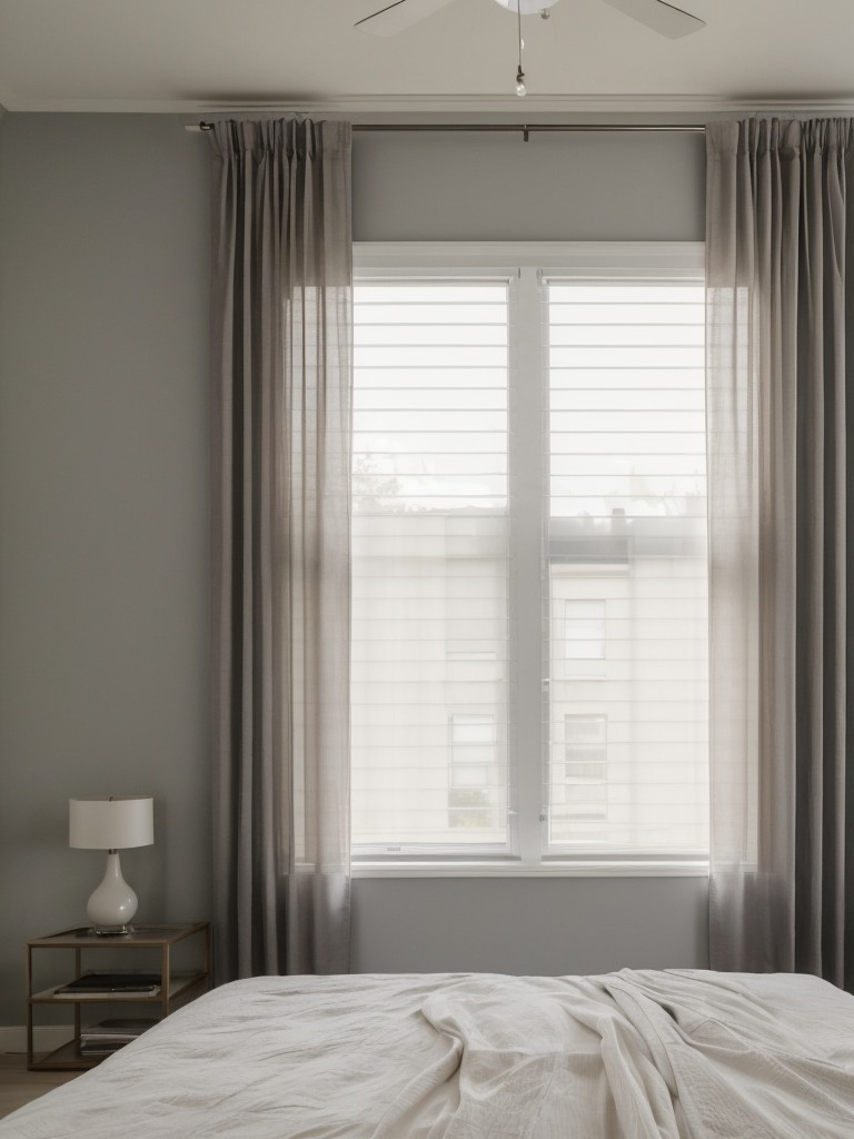 Serene Gray Bedroom Inspiration with Natural Light