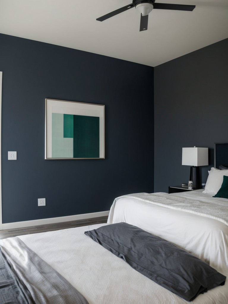 Bold Gray Bedrooms: Add Drama with Vibrant Accent Walls