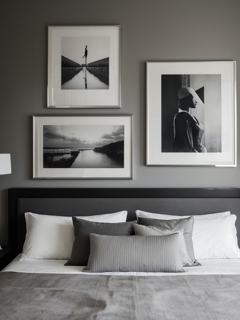 Modern, Monochrome Magic: Elevate Your Apartment with Gray Bedroom Decor