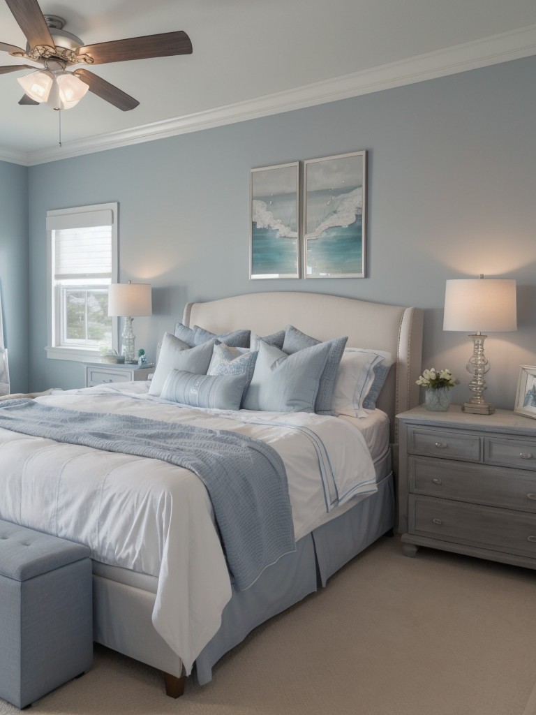 Coastal Escape: Elevate Your Bedroom with Nautical Décor!