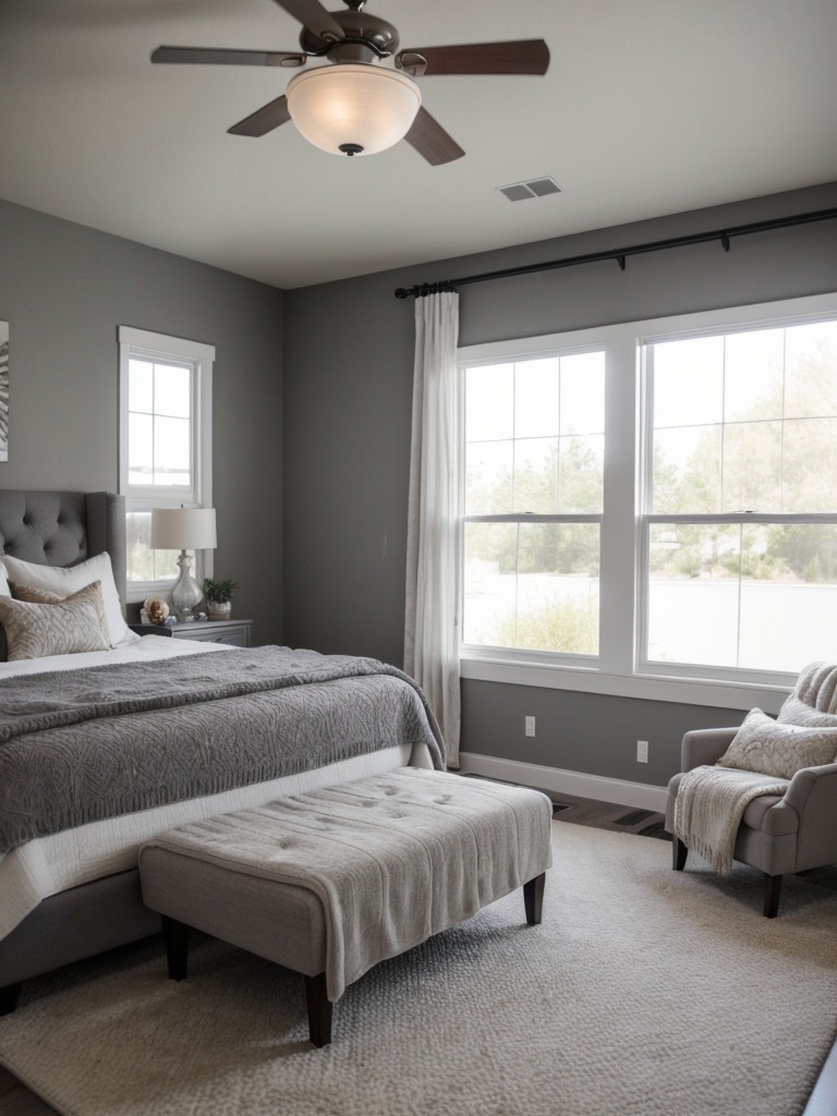 Cozy and Inviting: Transform Your Bedroom with Gray Shades