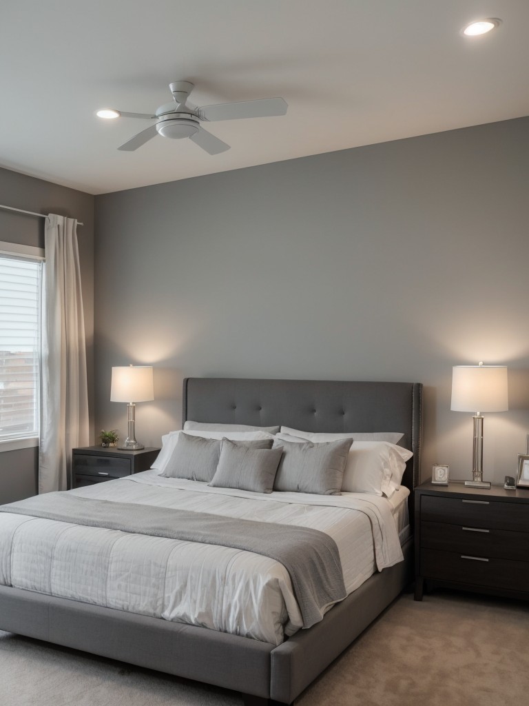 Smartify Your Bedroom with Gray: Futuristic Tech for Added Comfort