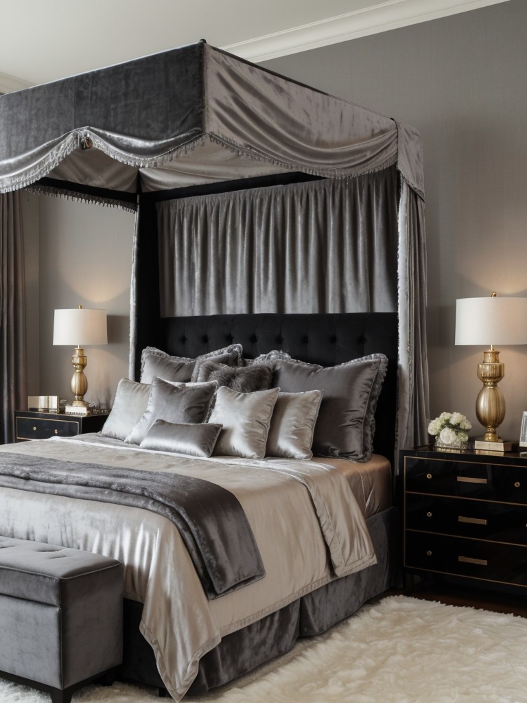 Luxurious Gray Bedroom Ideas for a Romantic Retreat