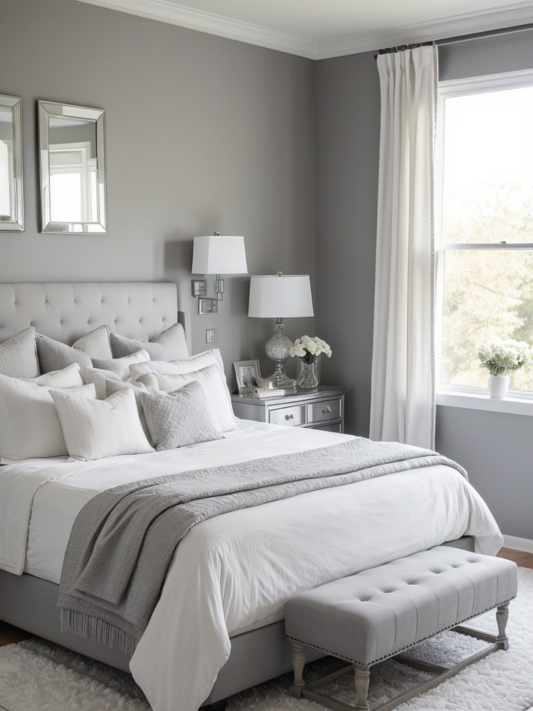 Chic & Classic Gray Bedroom Decor Ideas for Couples