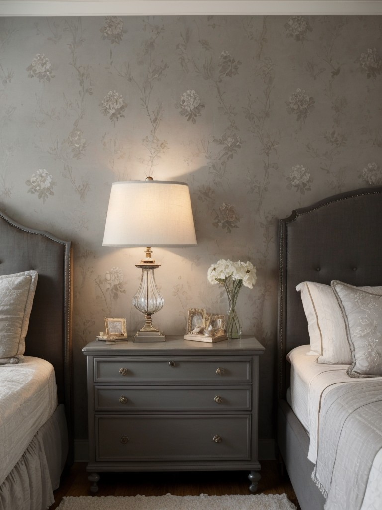 Gorgeous Vintage Gray Bedroom Ideas for Couples