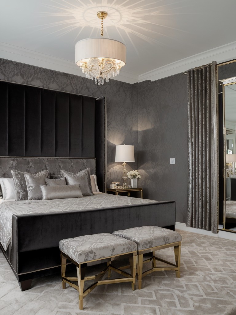 Chic & Cozy Gray Bedroom for Couples: Glamorous Decor Tips!