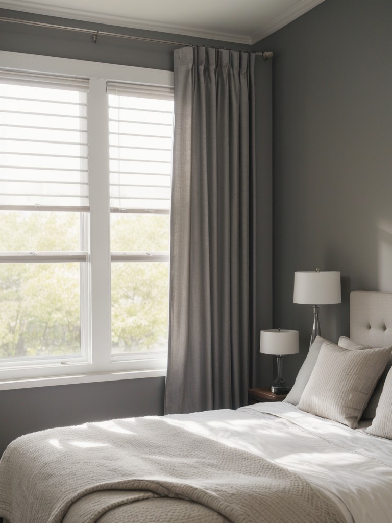 Sunlit Serenity: Brighten Your Bedroom with Beautiful Window Treatments