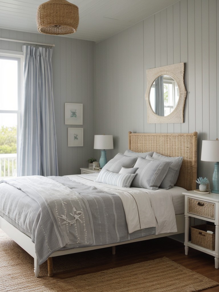 Cozy Coastal Vibes: Serene Bedroom Decor Ideas