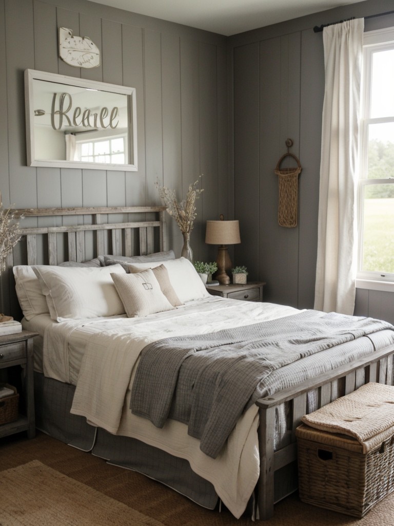 Rustic Retreat: Farmhouse-inspired Bedroom Ideas