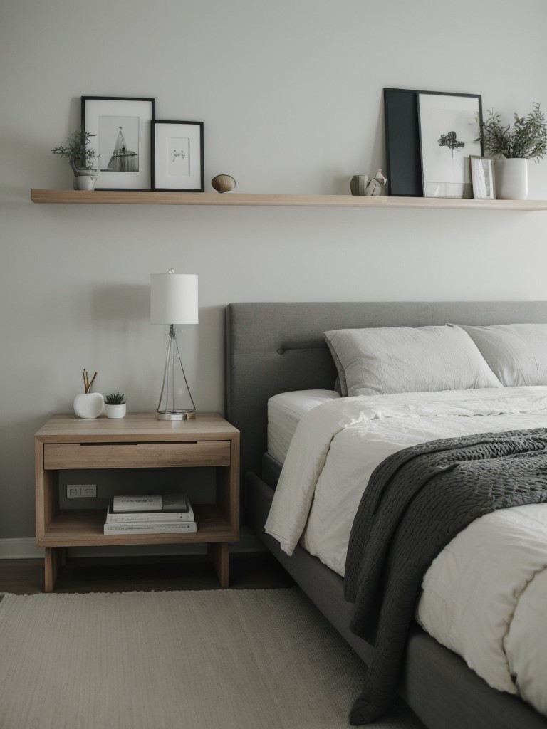 Minimalist Apartment Bliss: Tranquil Bedroom Decor Ideas