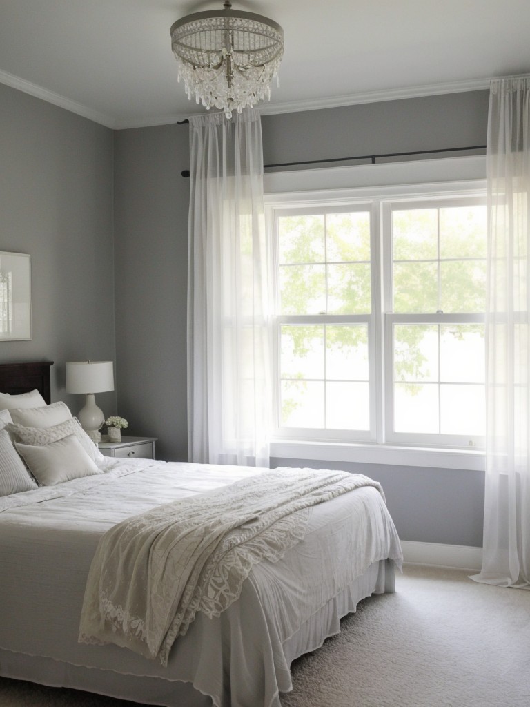 Ethereal Curtains for a Serene Bedroom Retreat