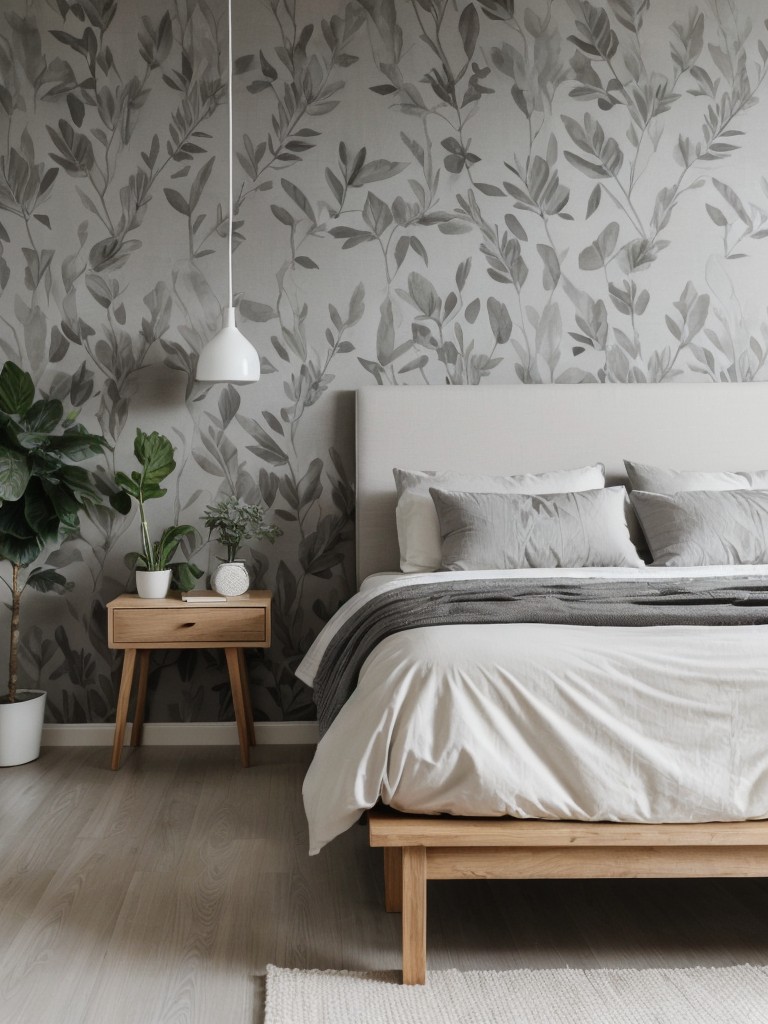 Harmonize Your Gray Bedroom with Minimalist Magic!