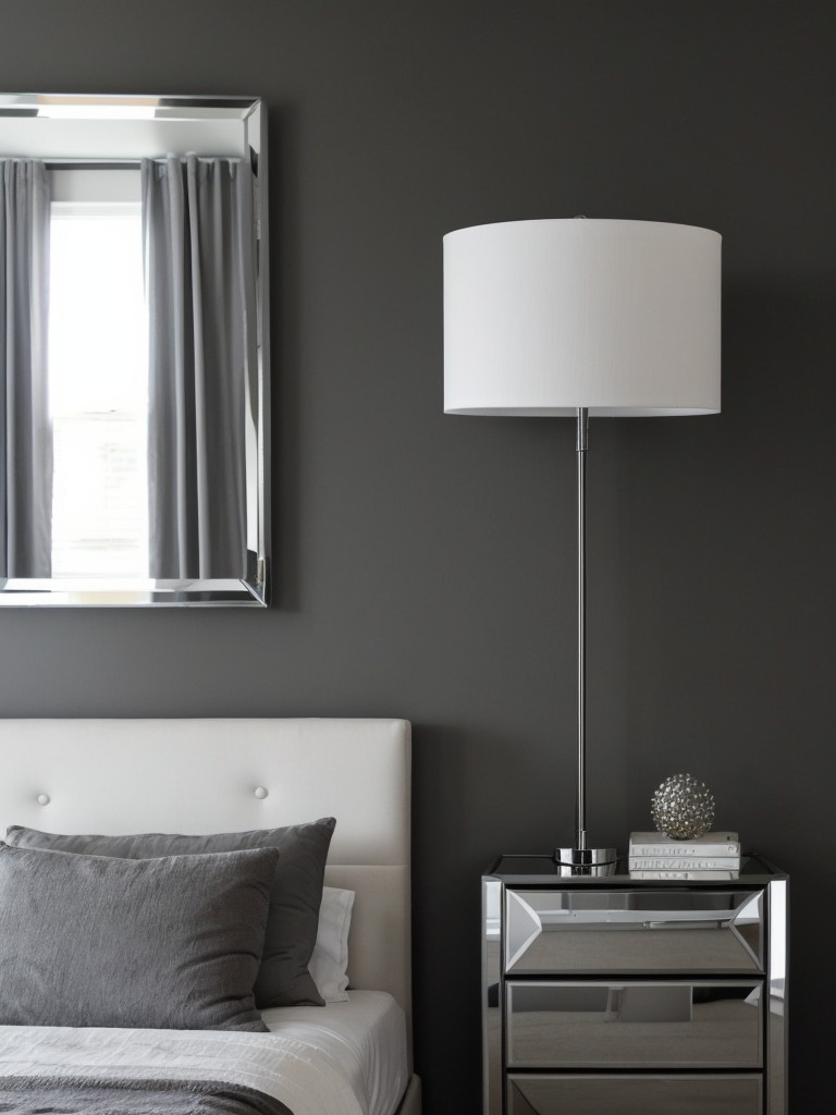 Chic Gray Bedroom: Embrace Minimalism and Contrast!