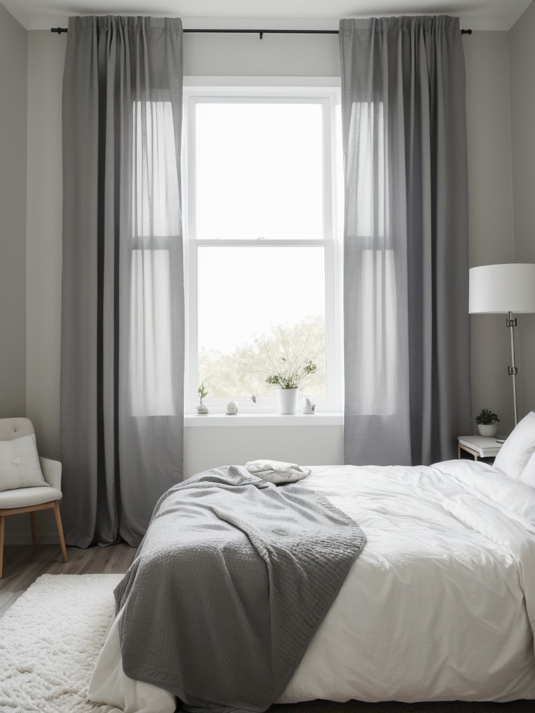 Light & Airy: Gray Bedroom Decor for Minimalist Magic