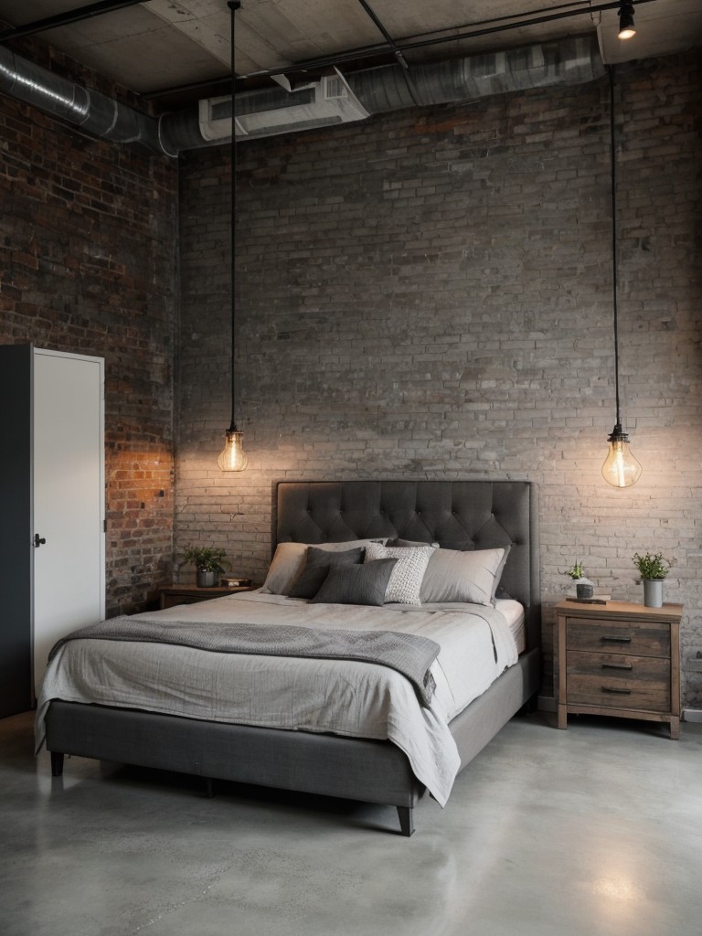 Industrial Chic: Gray Apartment Decor Ideas