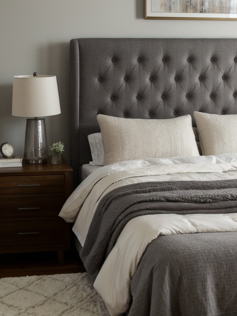 Gray Bedroom Vibes: Cozy and Inviting Apartment Decor