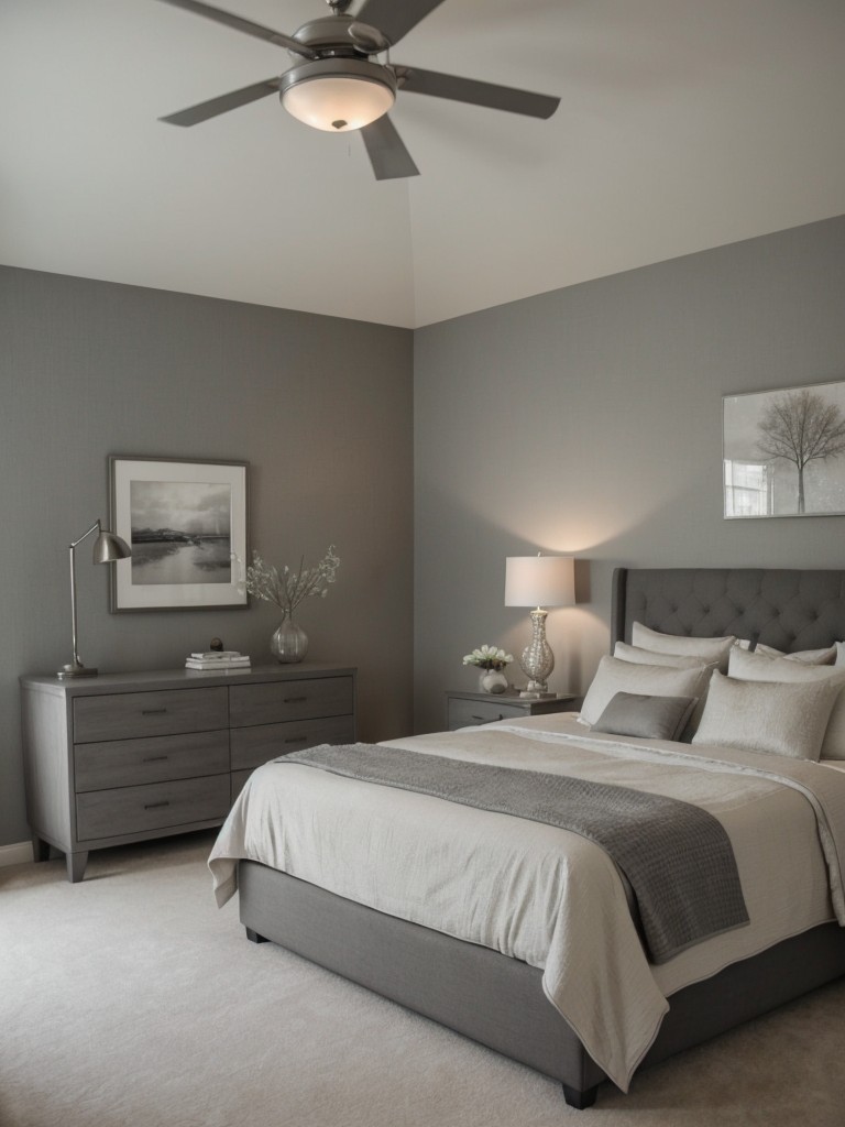 Serene Gray Apartment Bedroom: Create a Calming Oasis