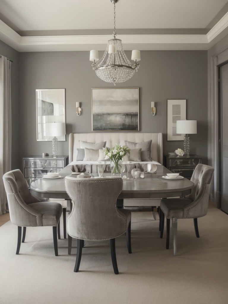 Elevate Your Apartment with Elegant Gray Tones