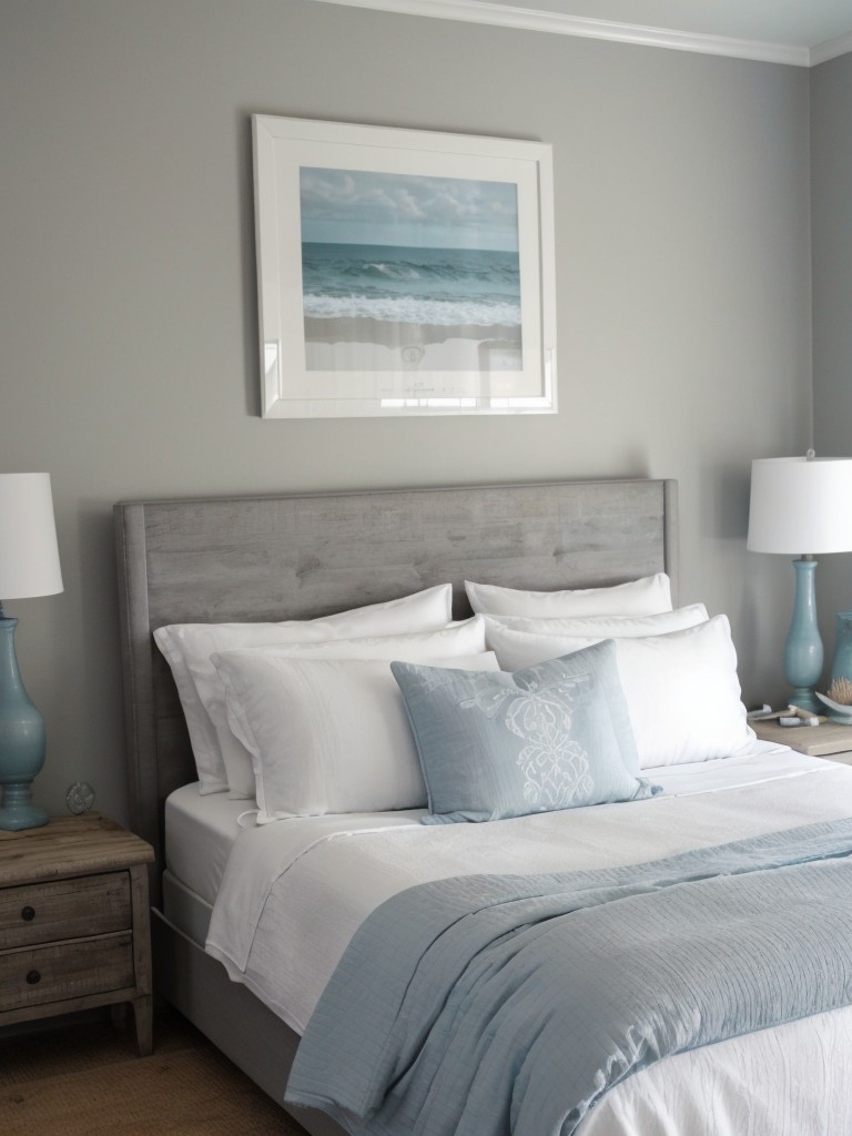 Coastal Bliss: Gorgeous Gray Bedroom Decor Ideas!