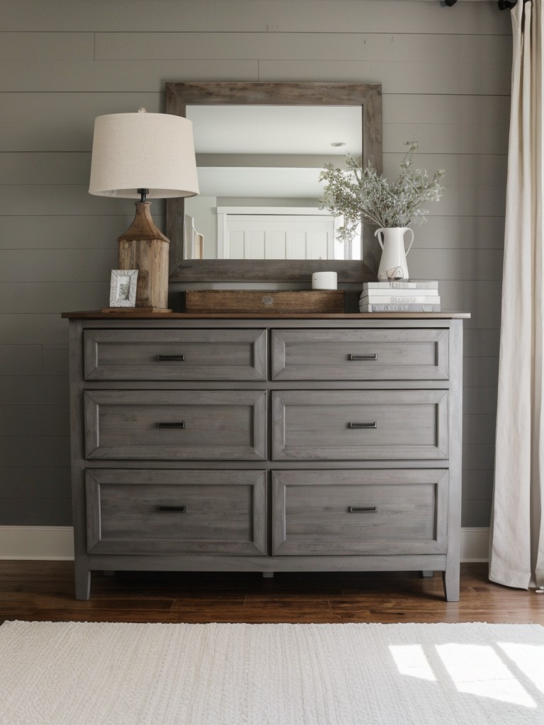 Modern Farmhouse Vibes: Gray Bedroom Decor Ideas