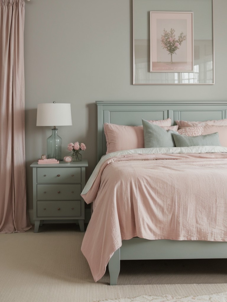 Ultimate Gray Bedroom Decor Inspiration: Soft pastels for a dreamy ambiance.