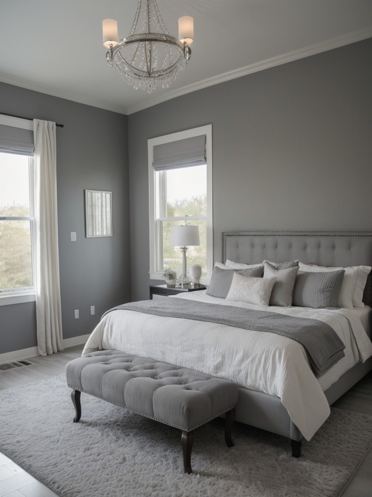 Gray Bedroom Bliss: Elevate Your Space with Timeless Elegance