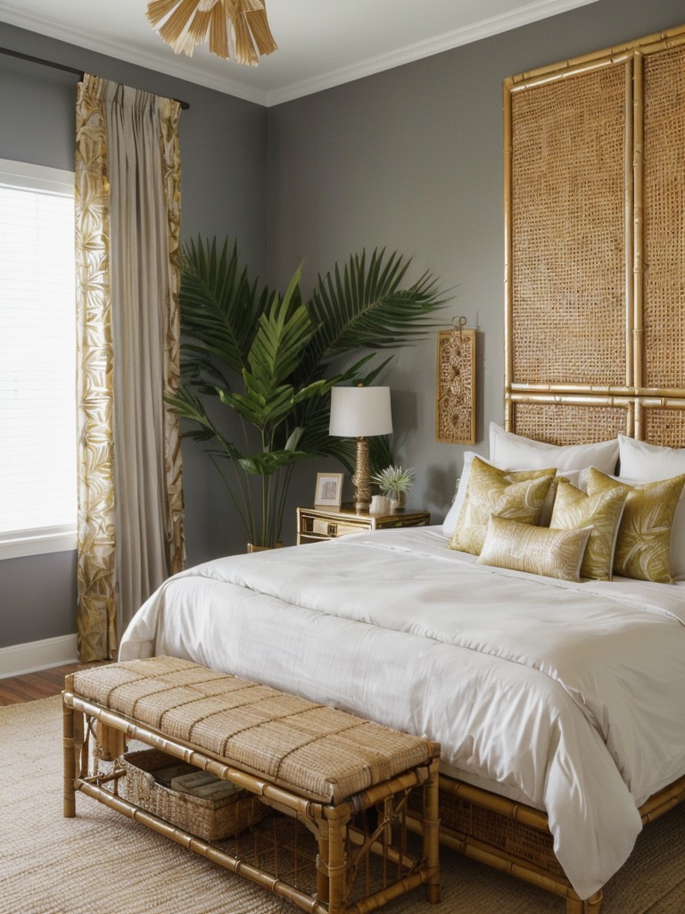 Luxe Tropical Vibes: Create Your Dreamy Exotic Bedroom