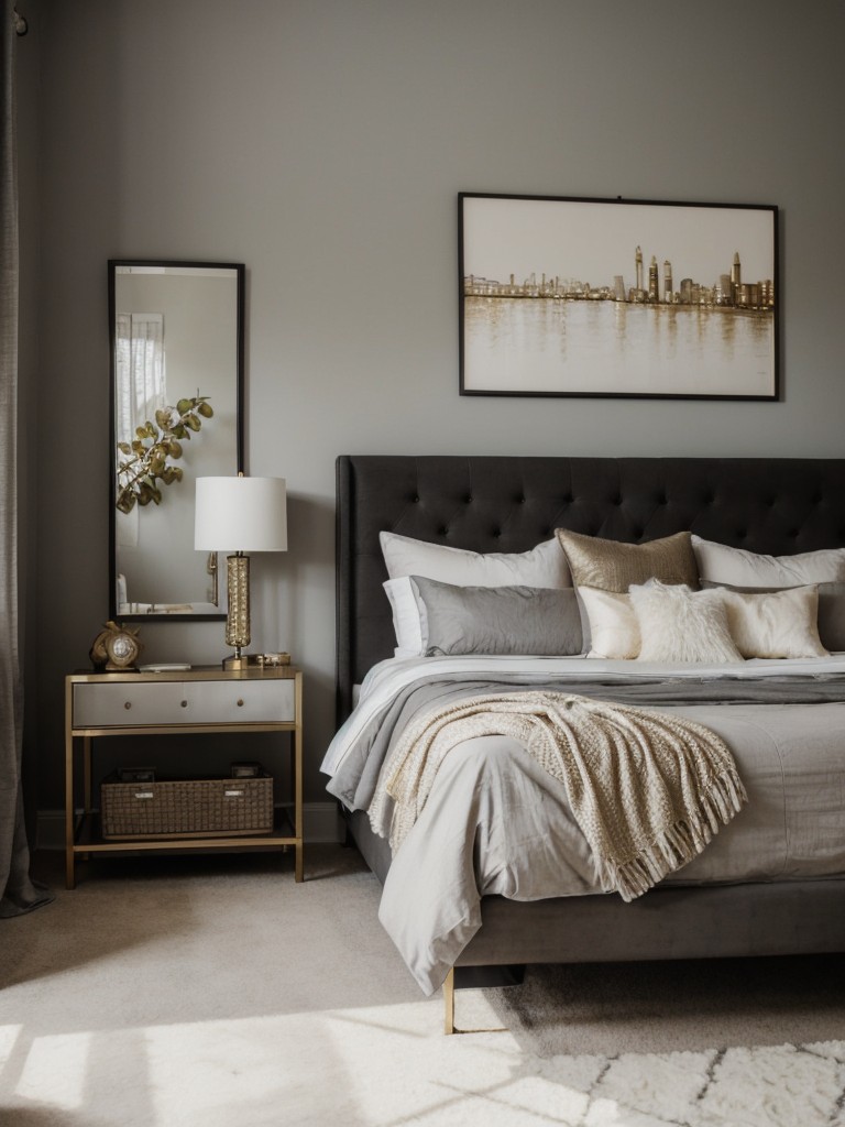 Chic & Glam: Stylish Apartment Bedroom Decor Ideas