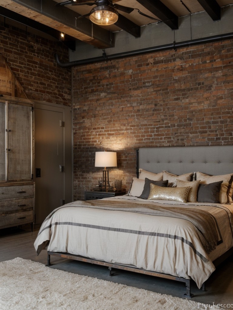 Industrial Chic: Stylish Bedroom Decor Ideas