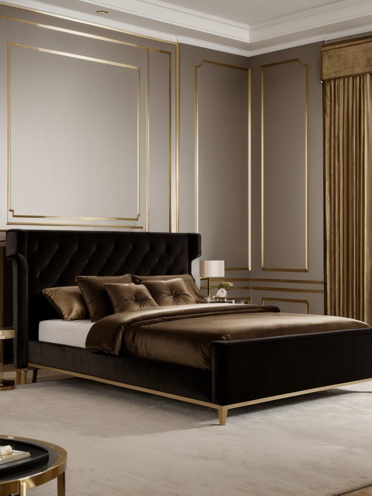 Create a Luxe Look: Modern Bedroom Decor with Tufted Velvet Furniture