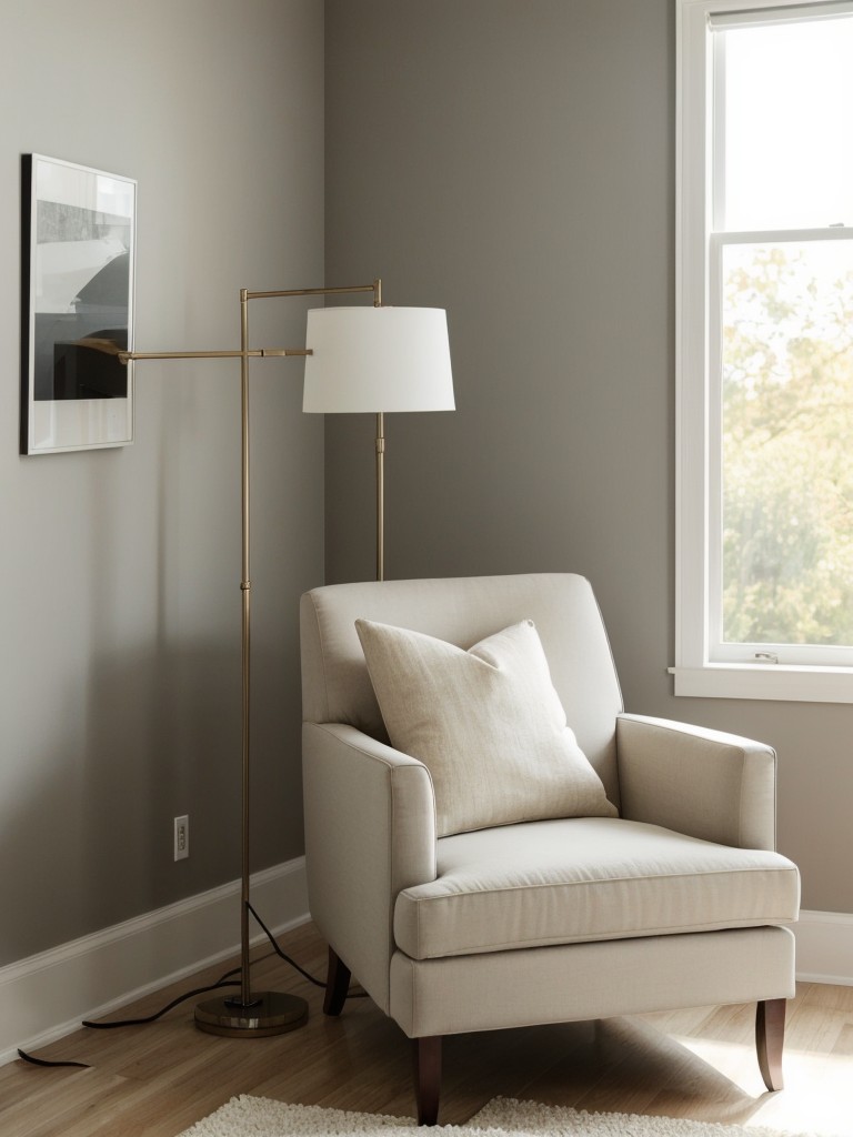 Transform your bedroom into a cozy reading nook with modern decor!